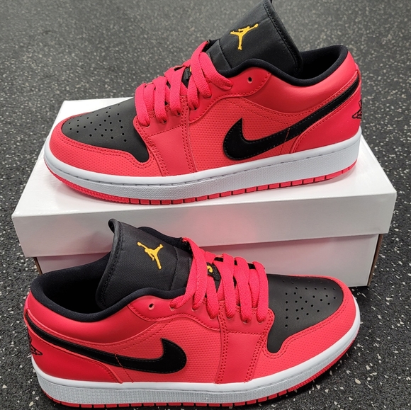 Jordan Shoes Nike Air Jordan Low Siren Red Black Poshmark